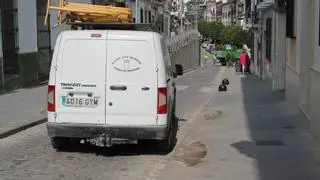 Inician las obras de remodelación de la calle Amador de los Ríos de Baena