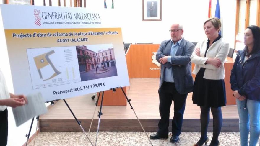 El Consell invertirá más de 240.000 euros en peatonalizar la plaza de España