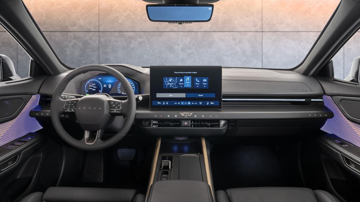 Interior del Lexus ES 2026