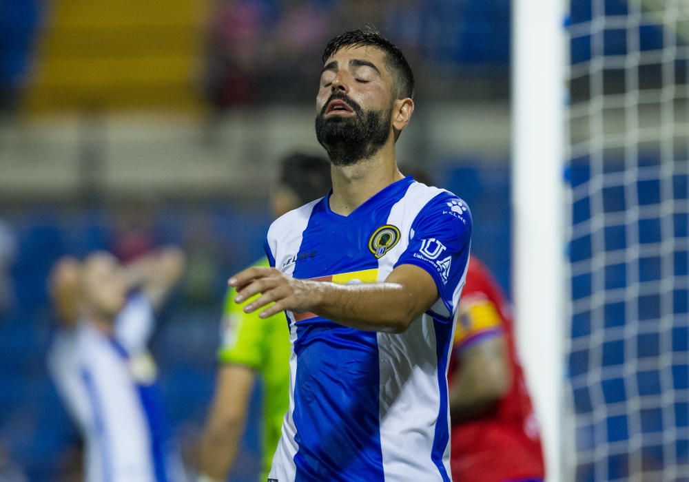 La derrota del Hércules ante el Teruel en imágenes