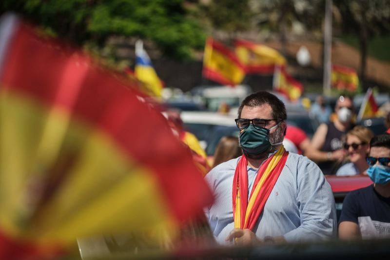 Manifestación de VOX en Santa Cruz de Tenerife  | 23/05/2020 | Fotógrafo: Andrés Gutiérrez Taberne