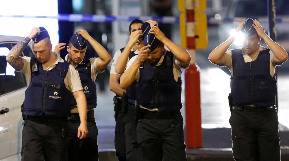 Explosión en la estación central de Bruselas