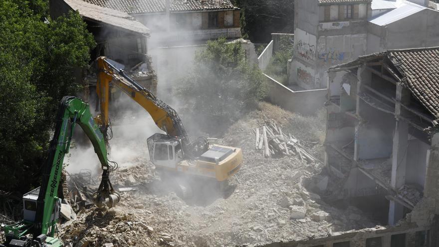 EN IMÁGENES | Así ha sido la demolición del antiguo reformatorio del Buen Pastor de Torre Ramona
