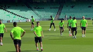 Lo Celso, a las órdenes de Manuel Pellegrini en la previa ante el Leganés