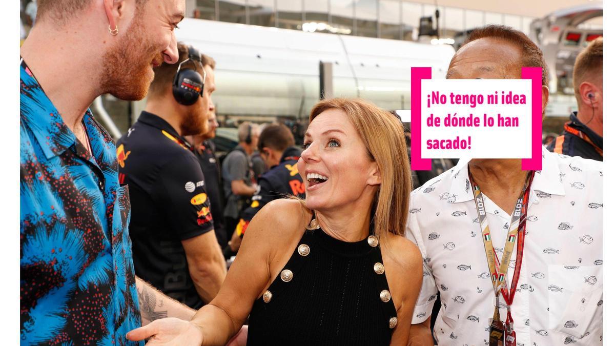 Geri Horner, la 'ginger spice', lo desmiente (casi) todo