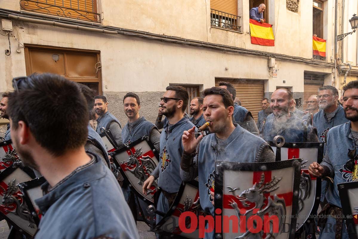 Procesión del día 3 en Caravaca (bando Cristiano)