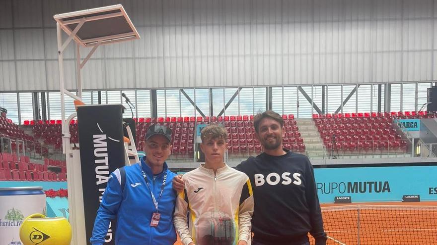 El eldense Pablo Rueda, subcampeón del Mutua Madrid Open