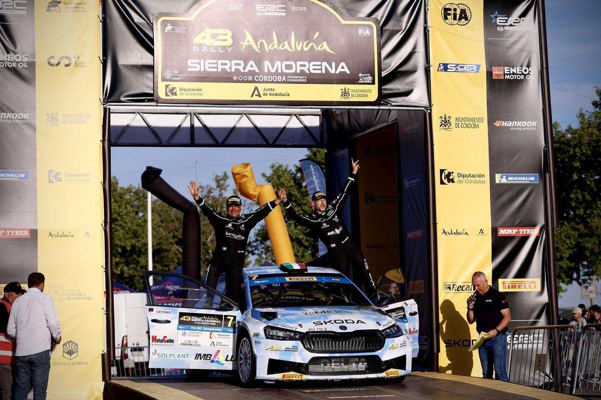 La entrega de premios del Rally Andalucía Sierra Morena, en imágenes La entrega de premios del Rally Andalucía Sierra Morena, en imágenes