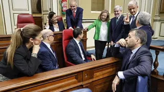 Diecisiete diputados canarios no incluyen sus datos académicos en la web del Parlamento