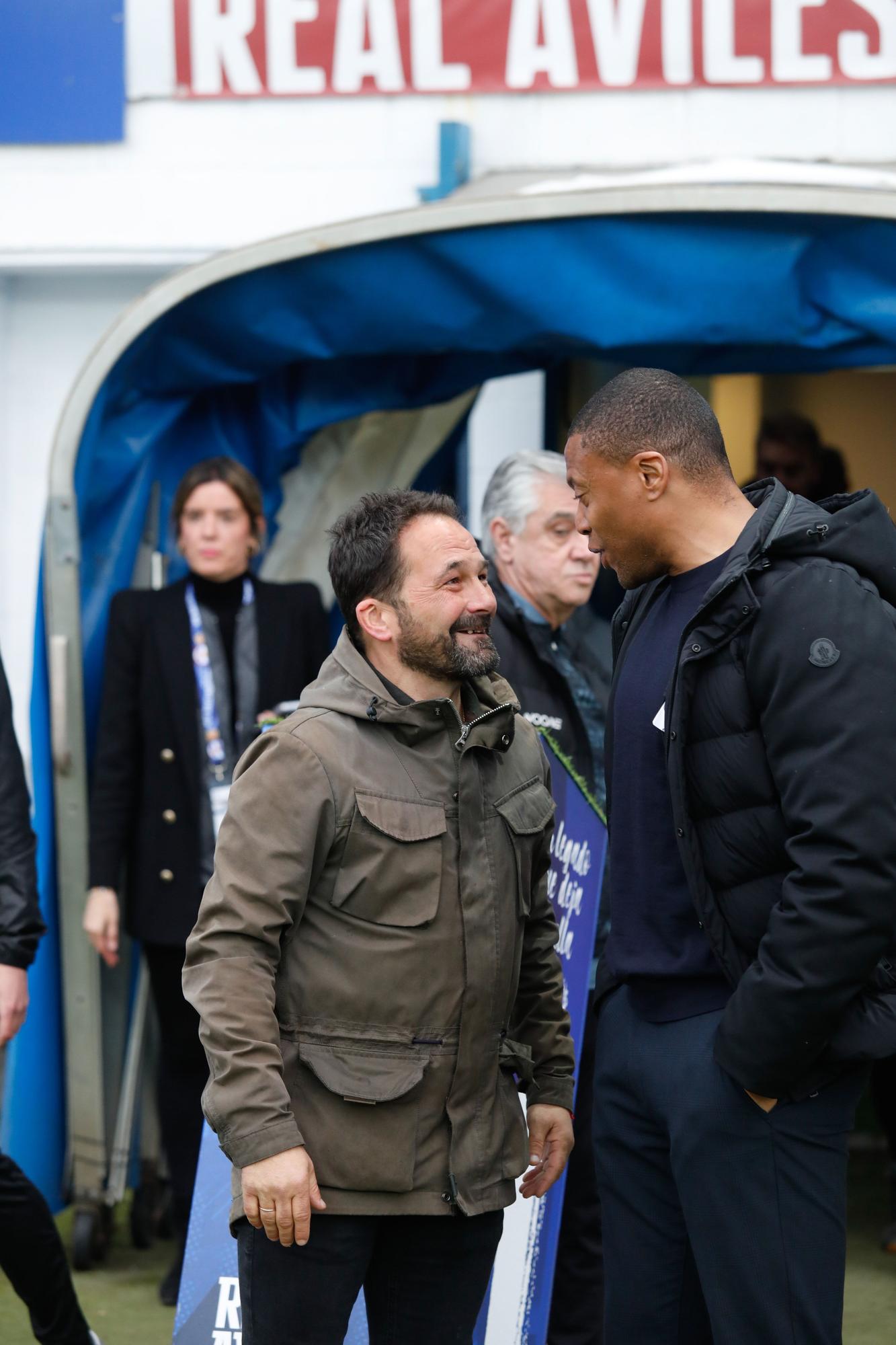 Las imágenes de la victoria (2-0) del Real Avilés antes más de 3.000 espectadores en el Suárez Puerta