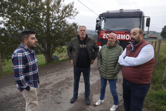 El miedo perdura en las parroquias gijonesas del entorno del Monte Areo (en imágenes)