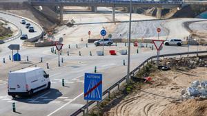 Sortida dels túnels de Can Trias, a set quilòmetres de l’inici de la B-40. | ANNA MAS