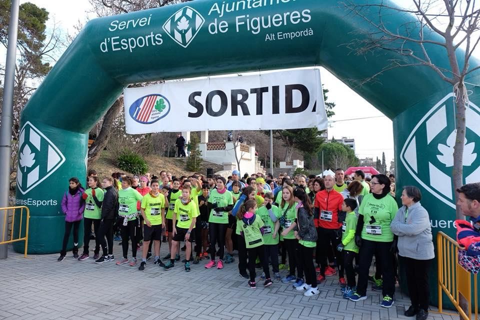 Cursa contra el càncer a Figueres