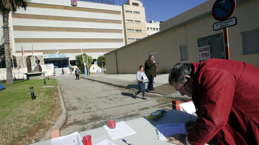 Sanidad reitera que el Hospital del Rosell es &quot;imprescindible&quot; y pide &quot;tranquilidad&quot;