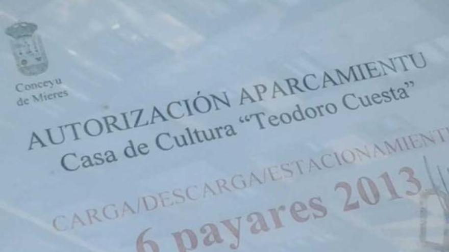 Mieres Retira Los Permisos En Bable Para Aparcar Frente A La Casa De Cultura La Nueva Espana calendario en bable