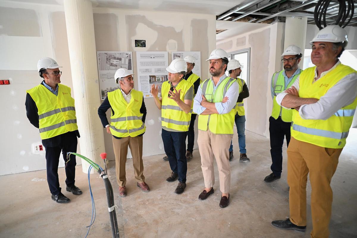 Visita, este jueves por la tarde, a las obras de la Estación Experimental Agraria del Camp d'Elx