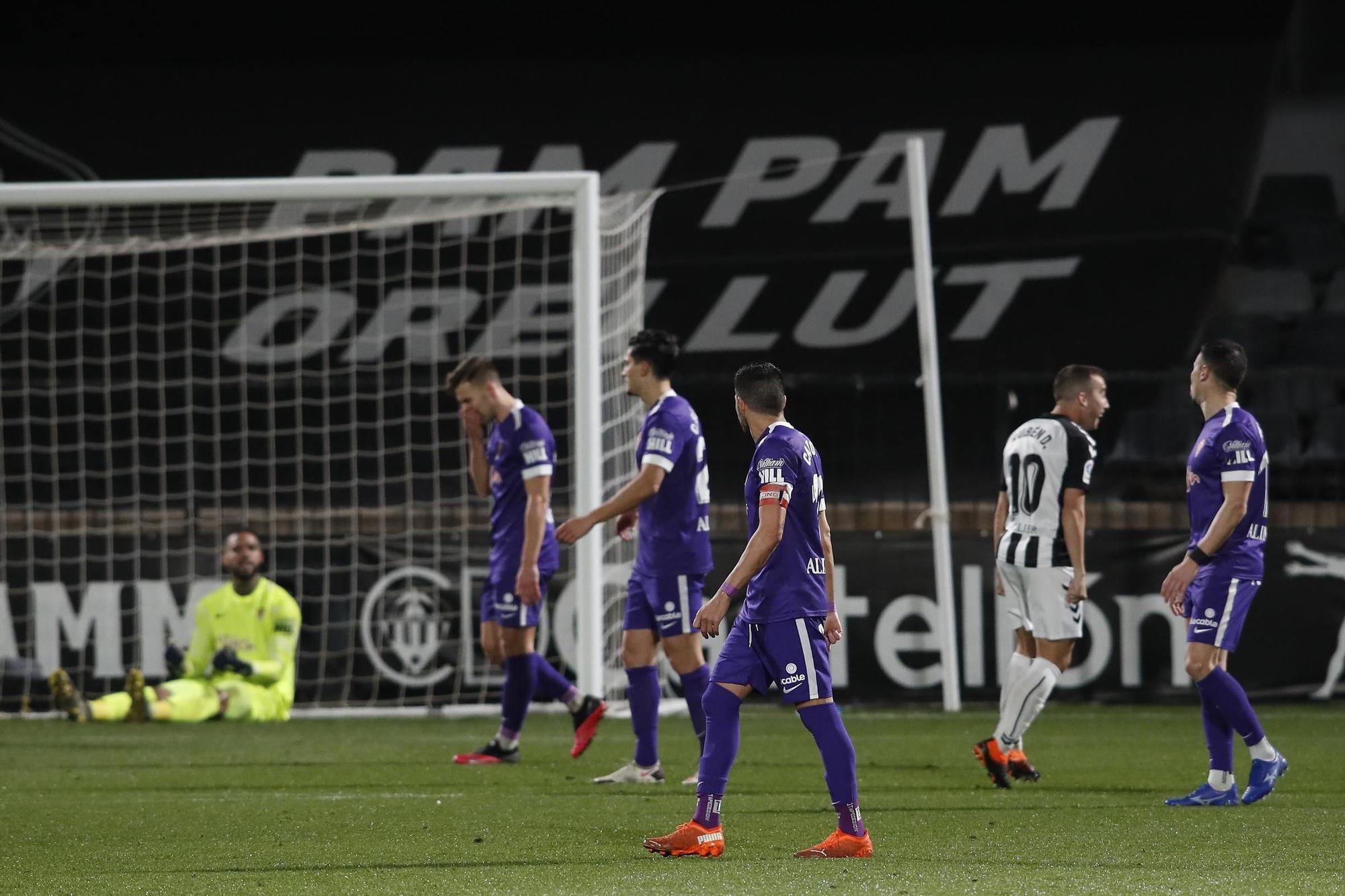 Las imágenes del Castellón - Sporting