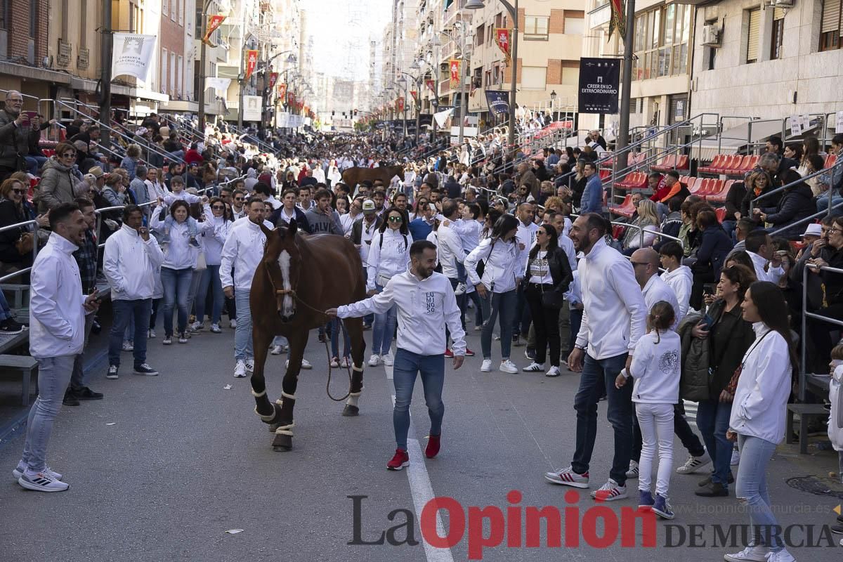Concurso de caballo a pelo: pasacalles hasta el Hoyo en Caravaca