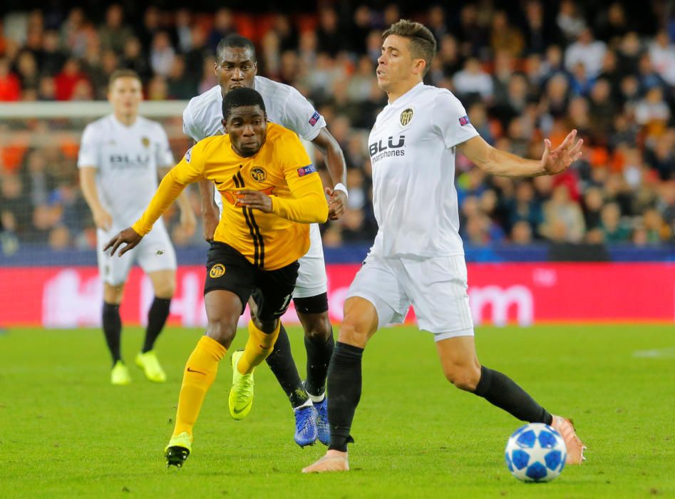 Valencia CF - Young Boys, en imágenes