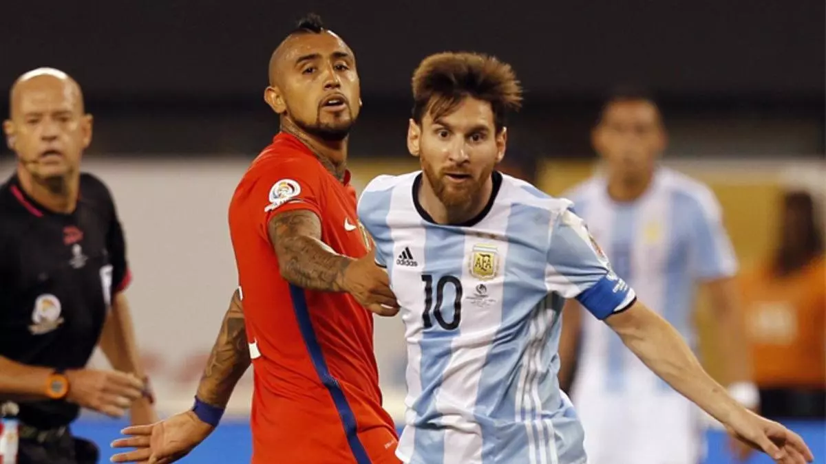 Arturo Vidal: "Es una pena que Messi deje la selección"