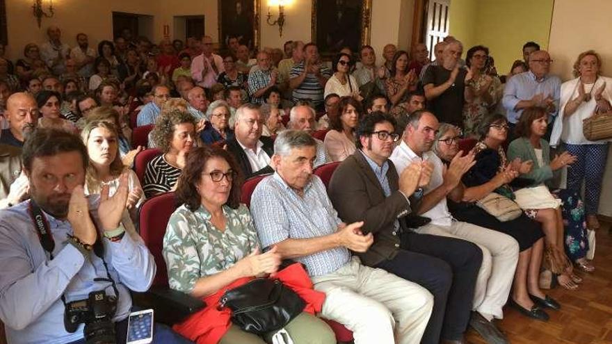 Cangas de Onís rinde un homenaje multitudinario a Ignacio Echeverría, al que considera un &quot;modelo&quot;