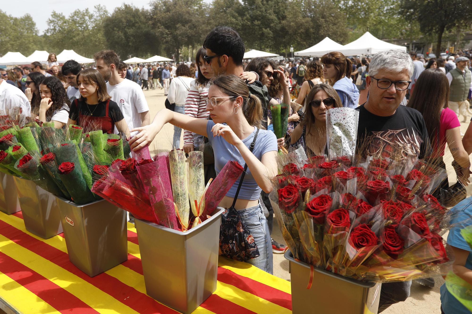 La diada de Sant Jordi 2023, a Girona