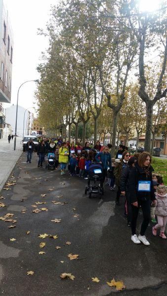 Marcha solidaria en San José Obrero