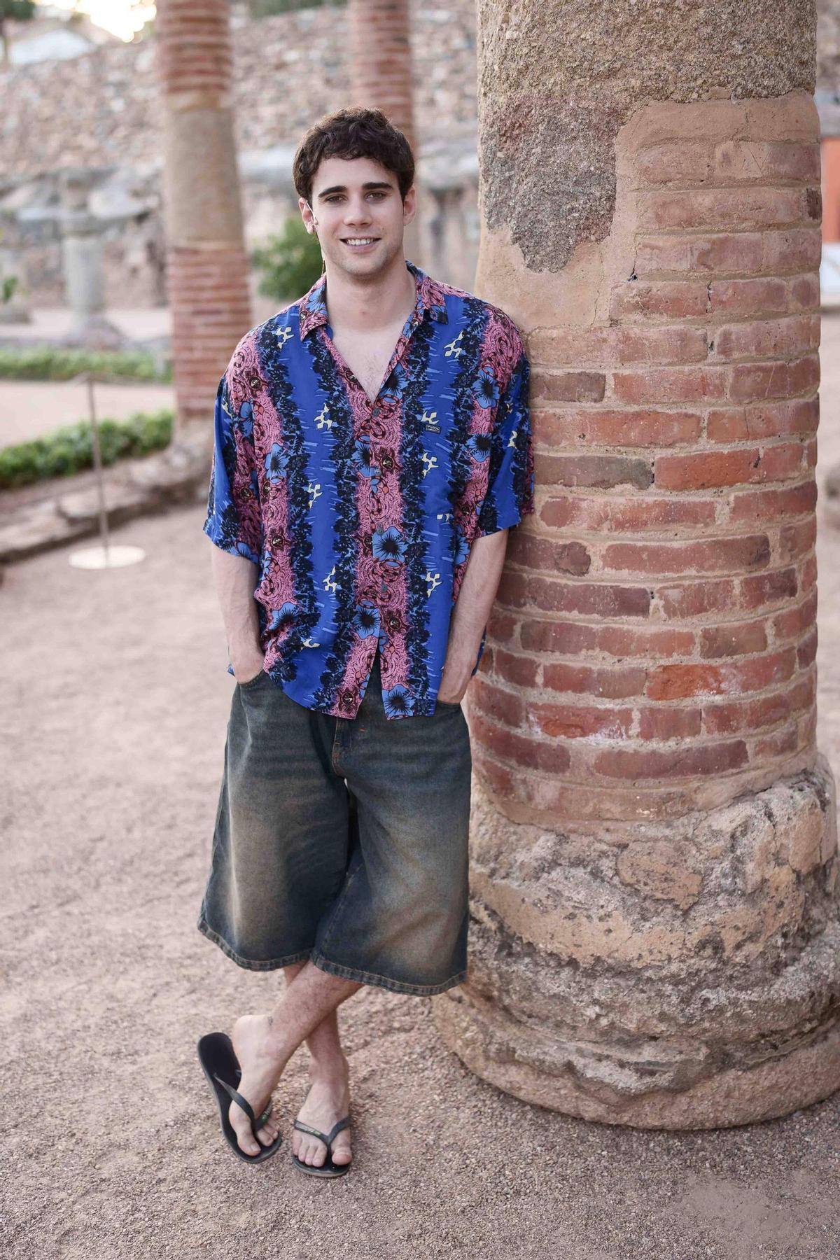 Entrevista Julio Peña en el Teatro Romano de Mérida.