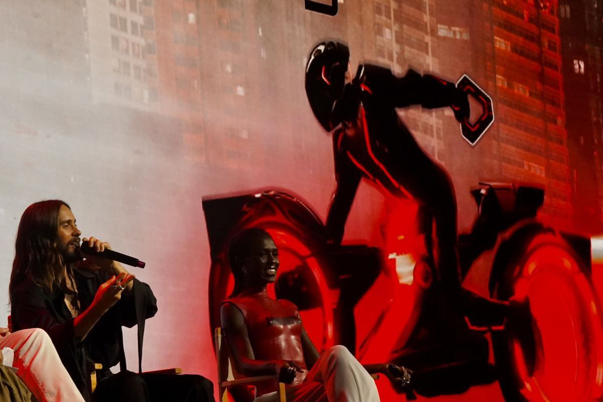 Jared Leto, protagonista de la cinta, en la Comic-Con de Málaga