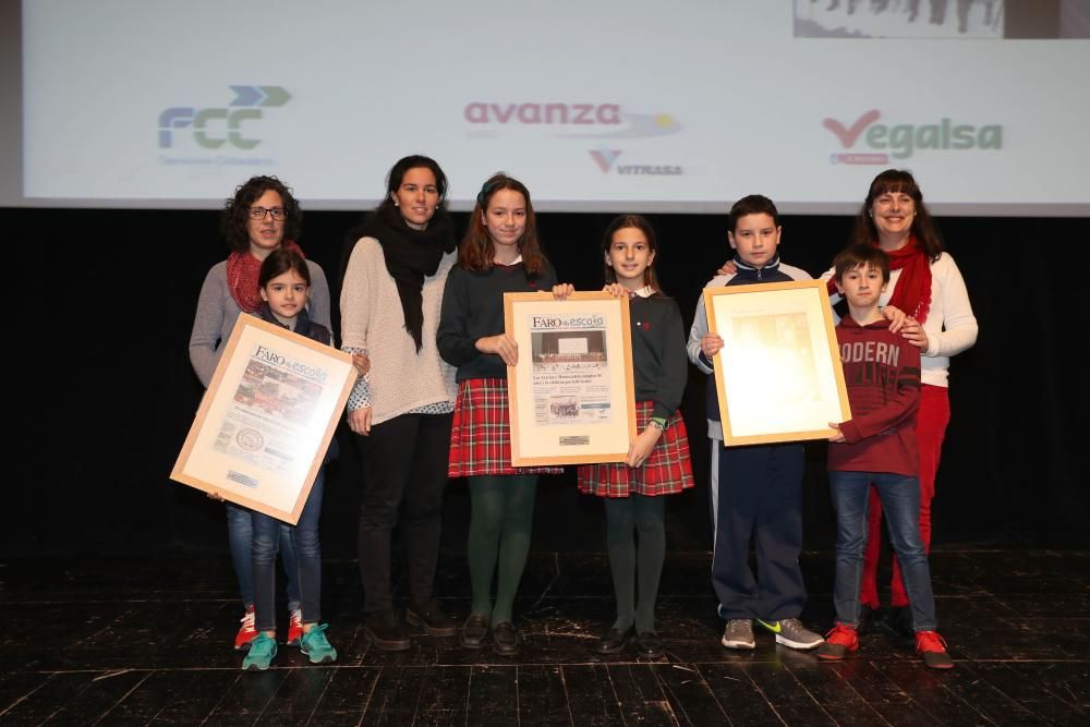 Así fue la entrega de premios de Faro da Escola