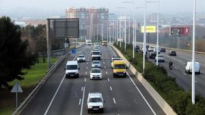 Imagen de la Ronda de Dalt a su paso por Cornellà.