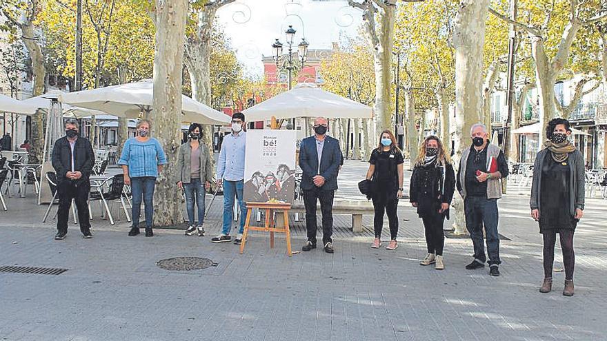 Un momento de la presentación del ‘Menjar bé’.