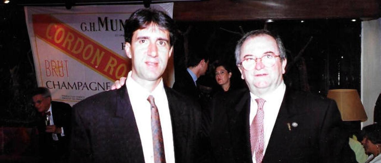 Antonio Montero y Juan M. Arzak, en sus años &#039;estelares&#039;.