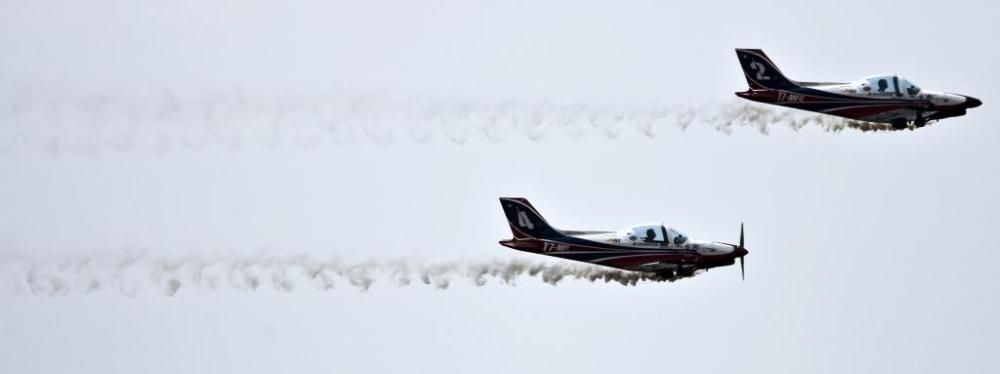 Así fueron los festivales aéreos de 2009 y 2010 en Málaga