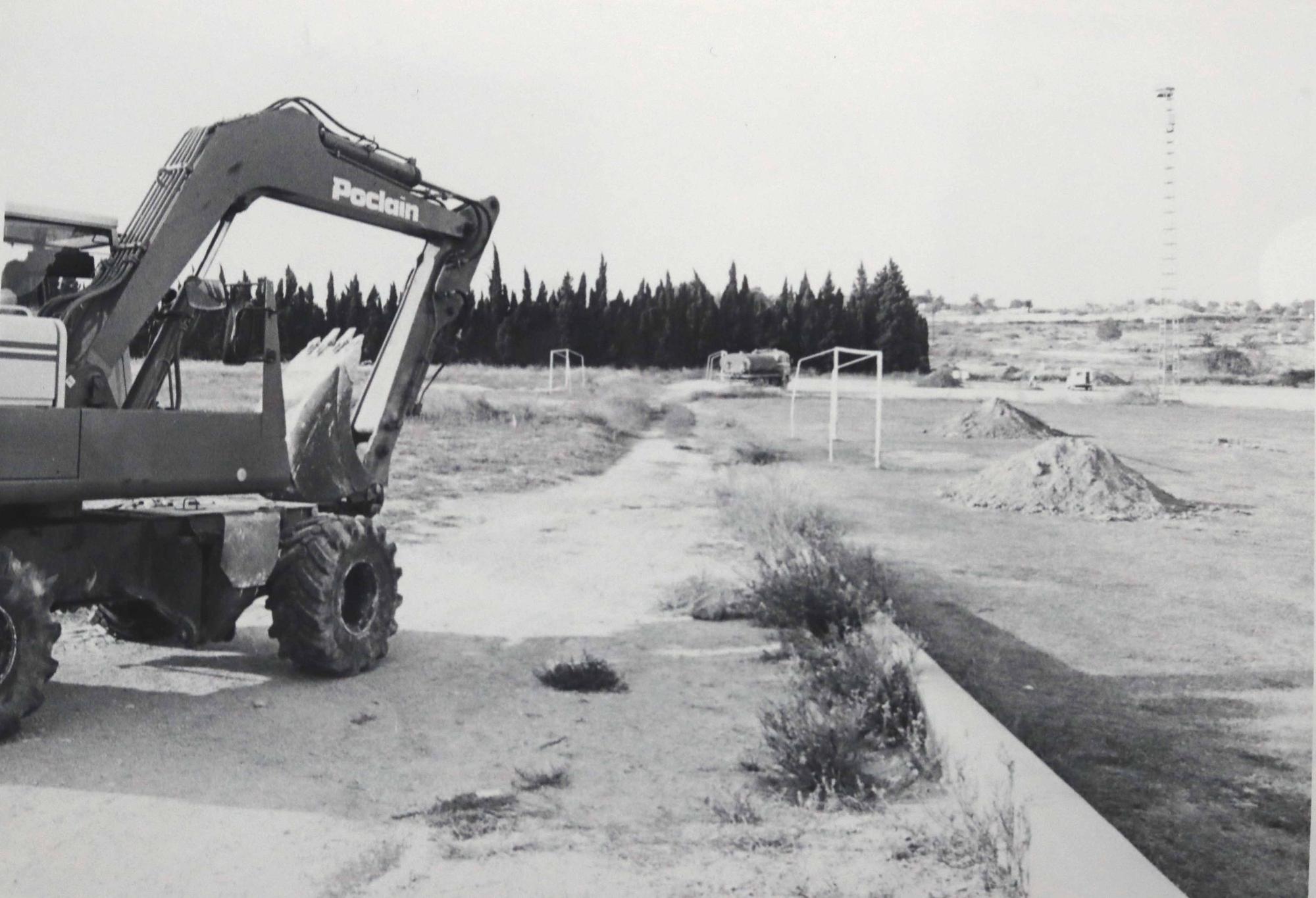 Así fue la construcción y posterior inauguración de la Ciudad Deportiva de Paterna