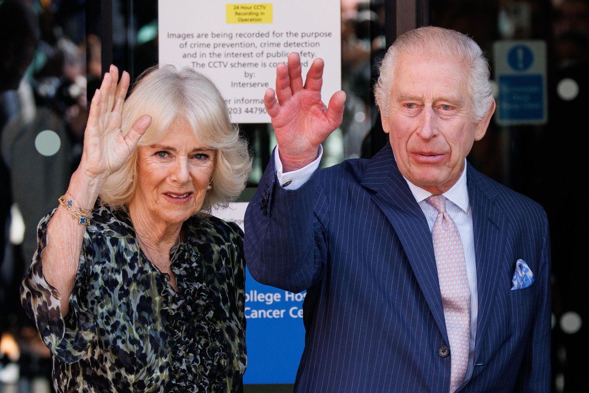 King Charles III and Queen Camilla visit Cancer Centre in London