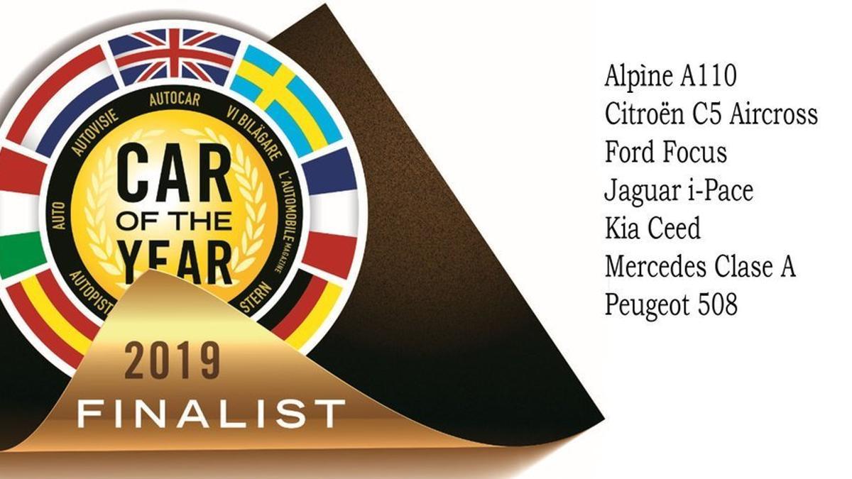 Estos son los siete finalistas del premio Car of the Year 2019.