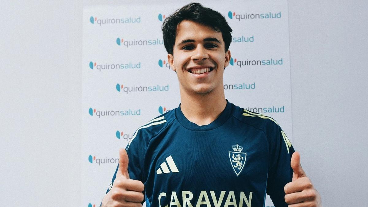 Larios, nuevo jugador del Real Zaragoza