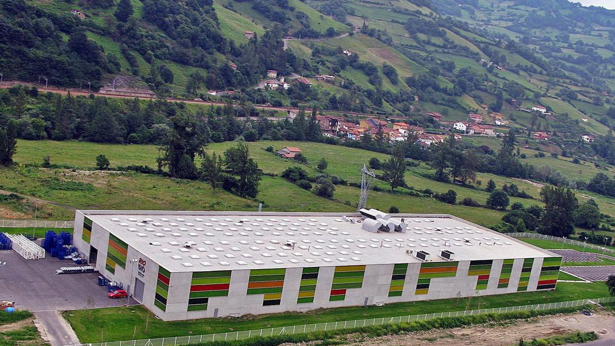 La planta de Rioglass, en la zona sur de Villallana. 