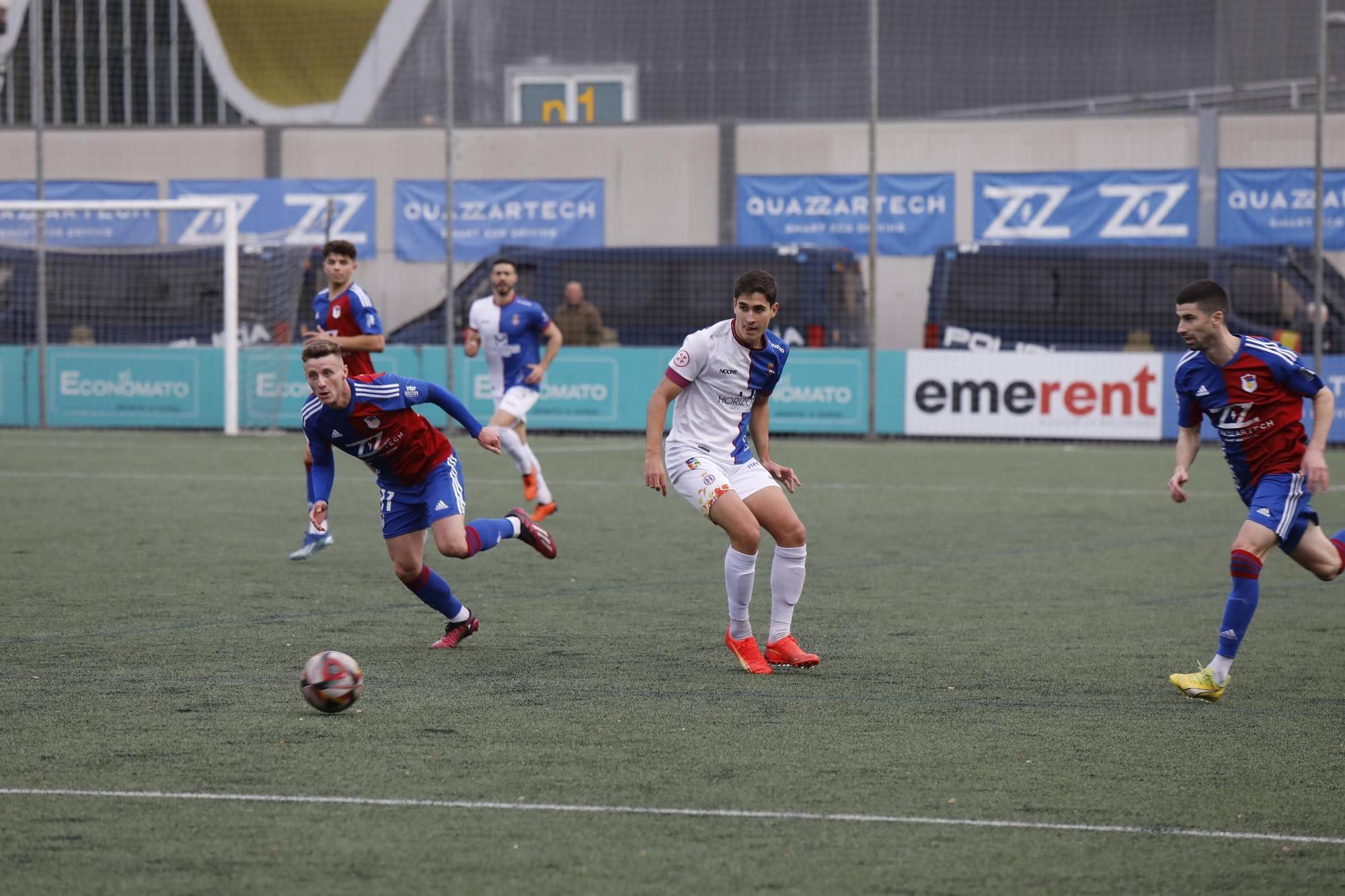 EN IMÁGENES: Así ha sido la victoria del Avilés en el derbi asturiano ante el Langreo