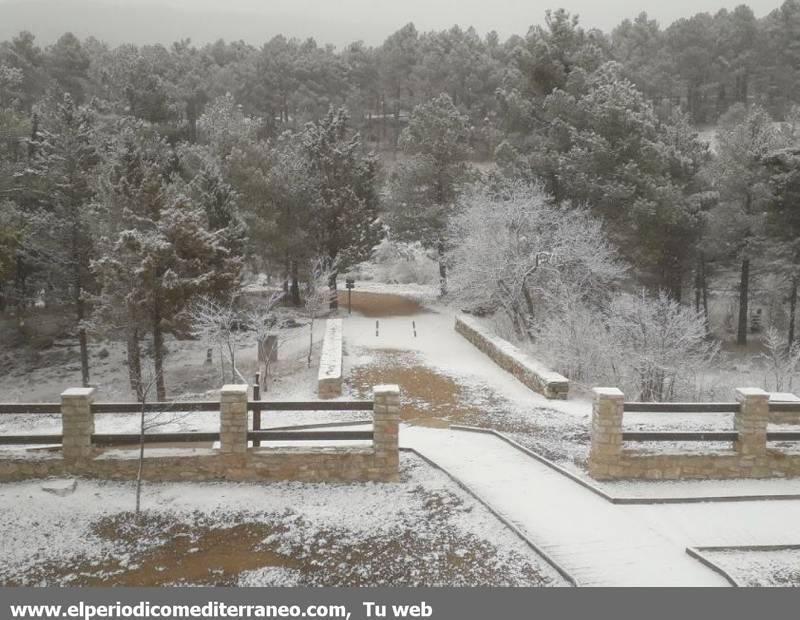 Las mejores imágenes de la nieve en Castellón