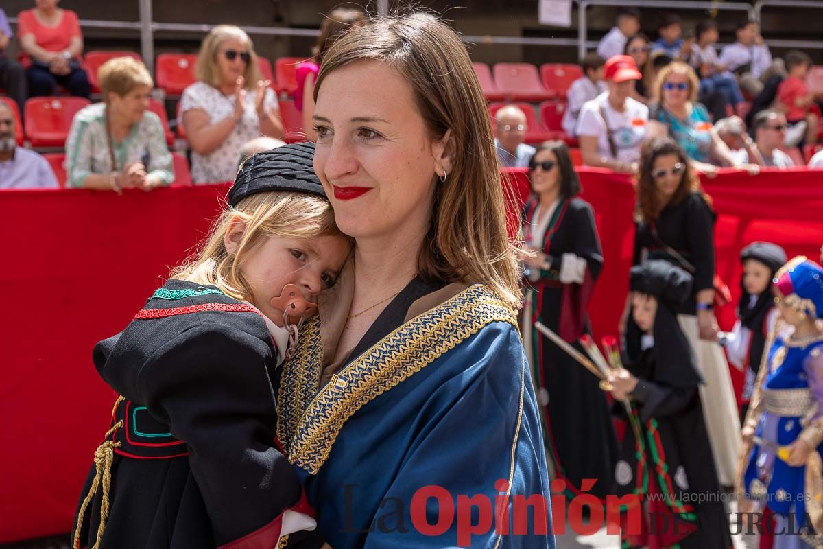 Desfile infantil del Bando Moro en las Fiestas de Caravaca