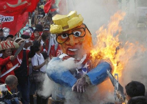 Protestas en Manila