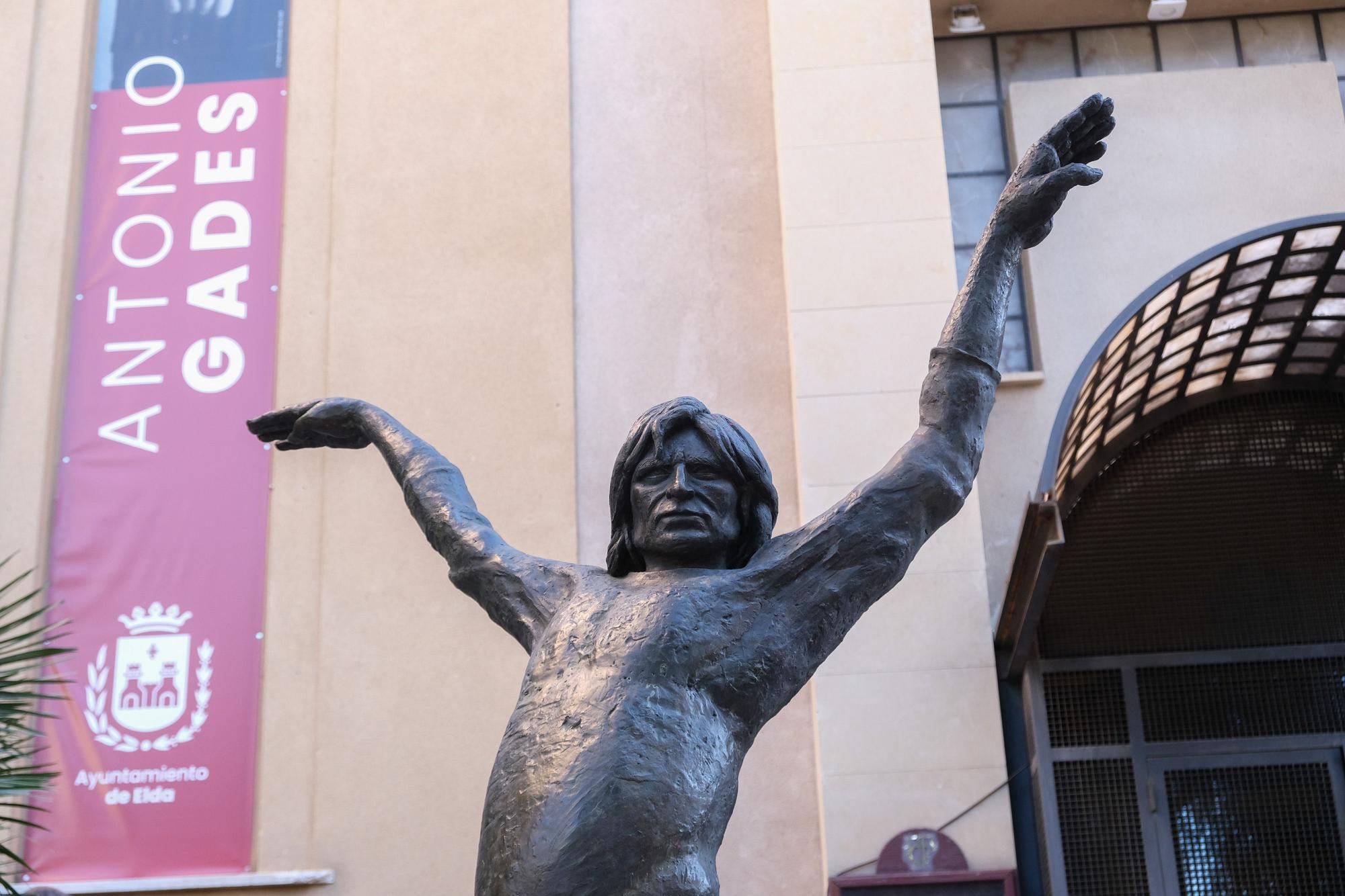 Una escultura de Antonio Gades recordará al genial bailarín en Elda