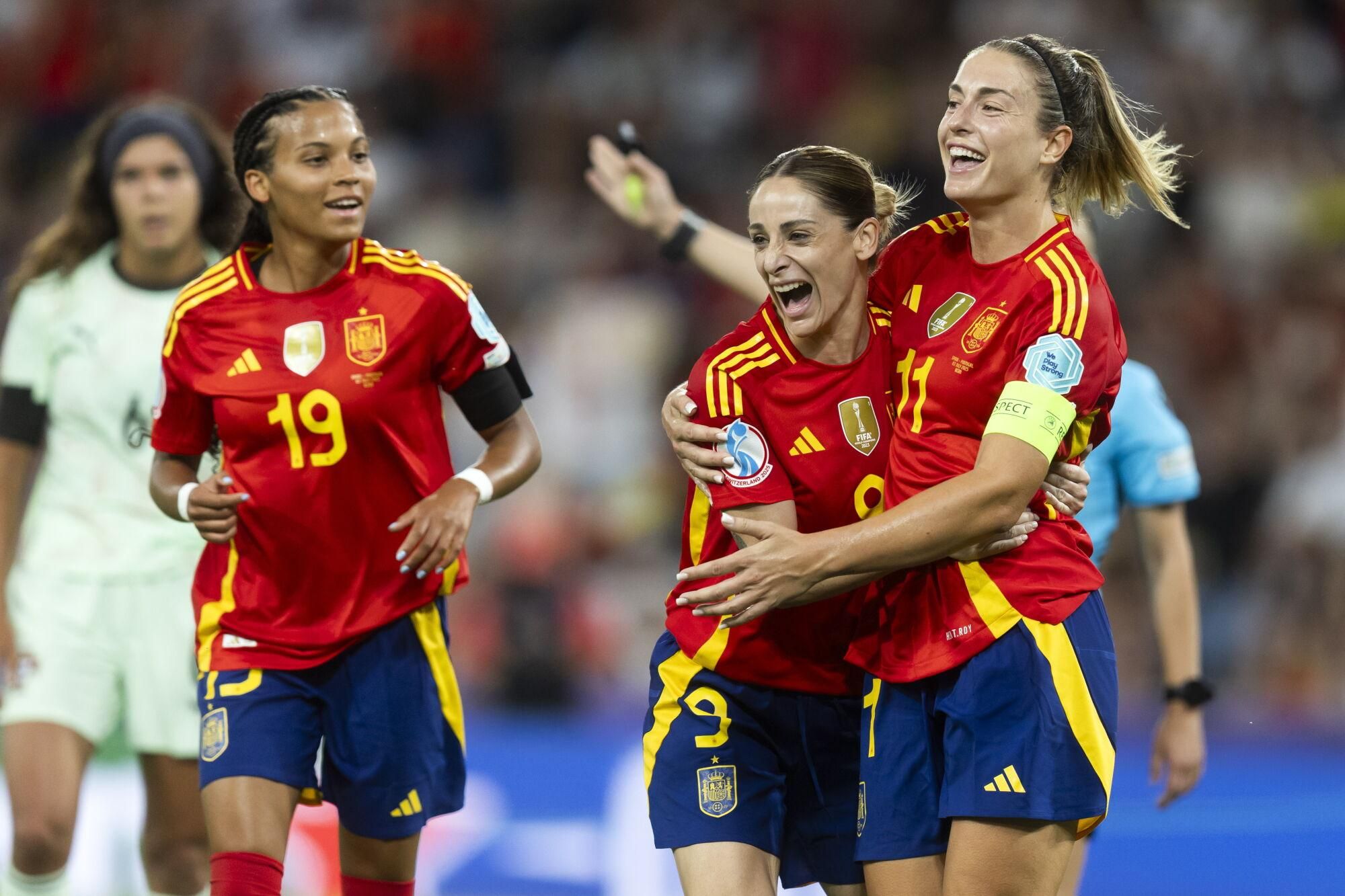 Eurocopa 2025: España - Portugal, en imágenes.