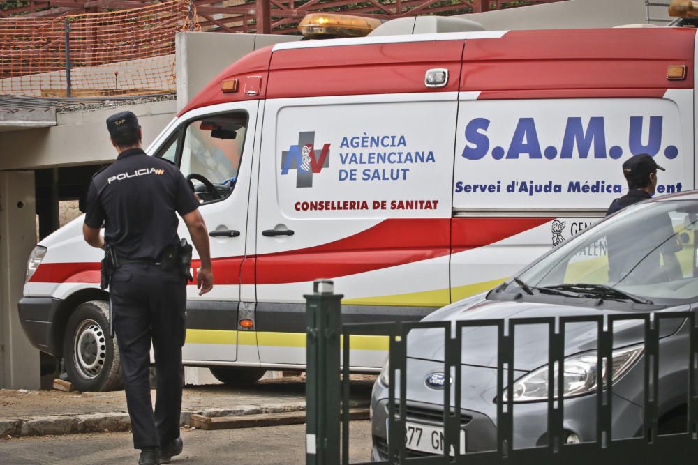 Un muerto en un accidente laboral en Alcoy