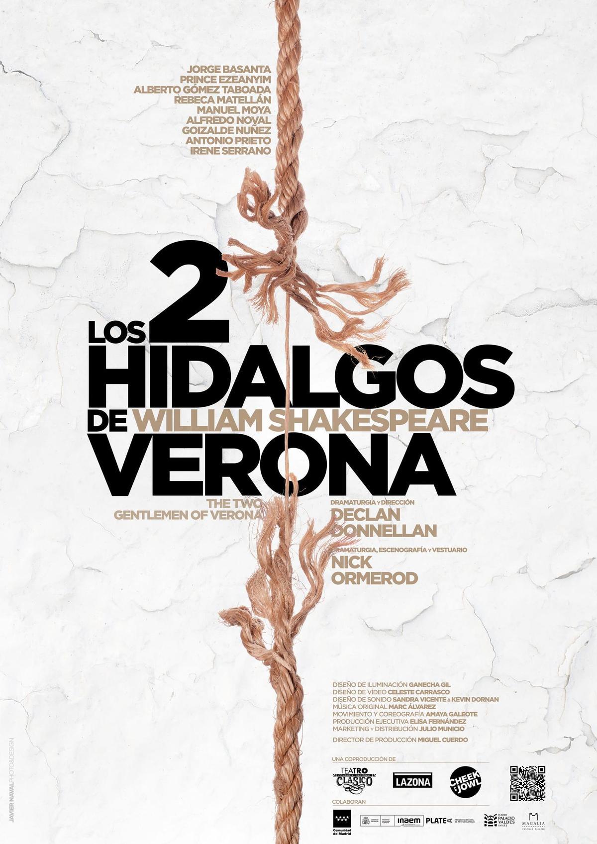 'Los hidalgos de Verona', de Shakespeare.