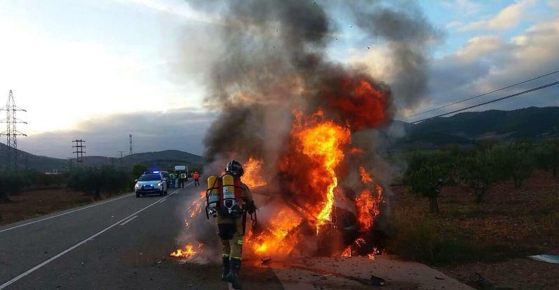 Dos heridos en sendos accidentes en Santa Cruz de Moncayo y El Frasno