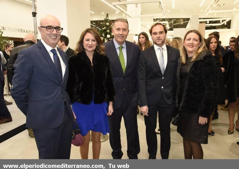 Fiesta de inauguración de la nueva tienda de Porcelanosa en Castellón