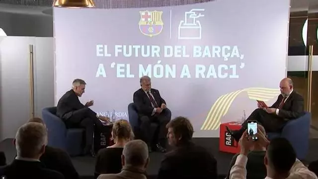 Laporta, a Font: "Quien miente, eres tú. Has ido mintiendo sistemáticamente estos años"